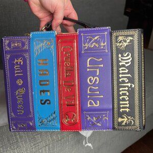 Stitch Shoppe by Loungefly Villains Books Crossbody Bag